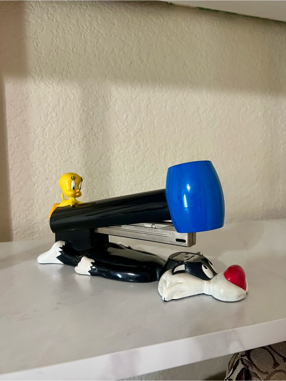 Tweety & Sylvester 1998 Vintage Stapler Looney Tunes